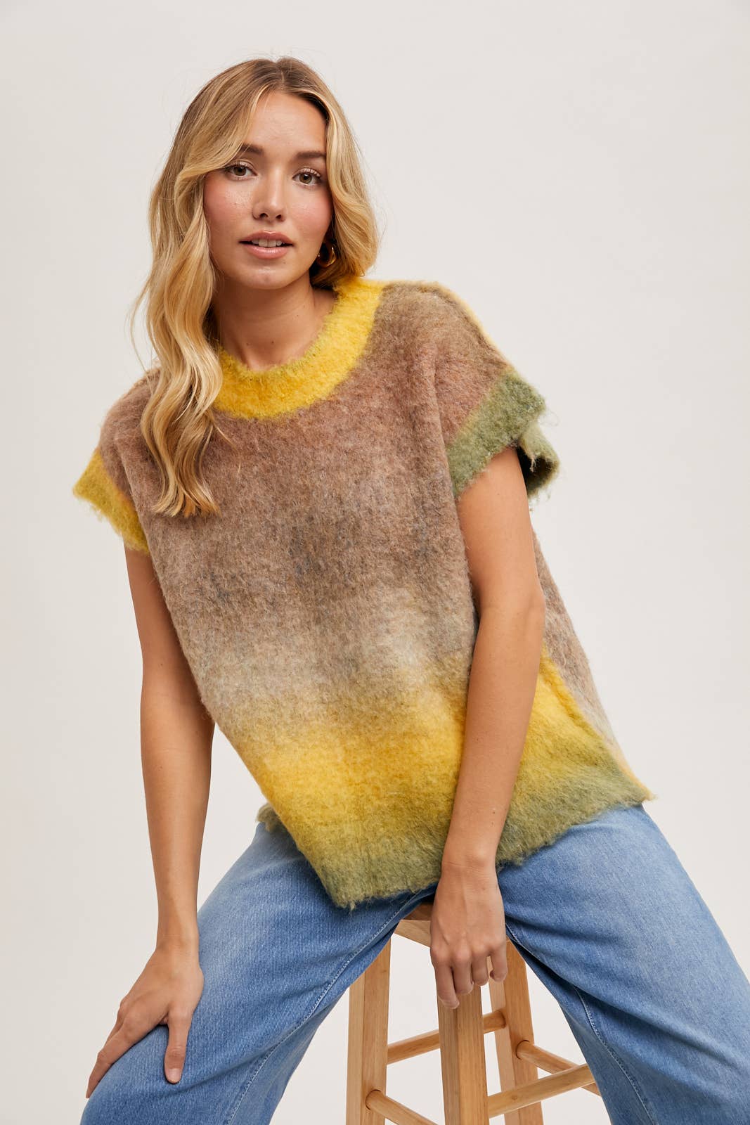 OBRE KNIT SWEATER VEST