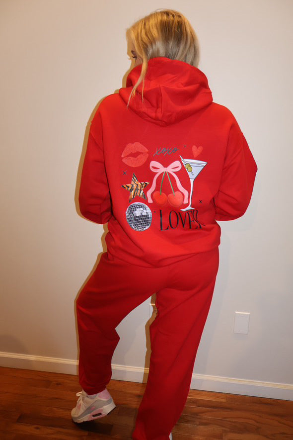 Two Piece Set~Hoodie & Sweatpants