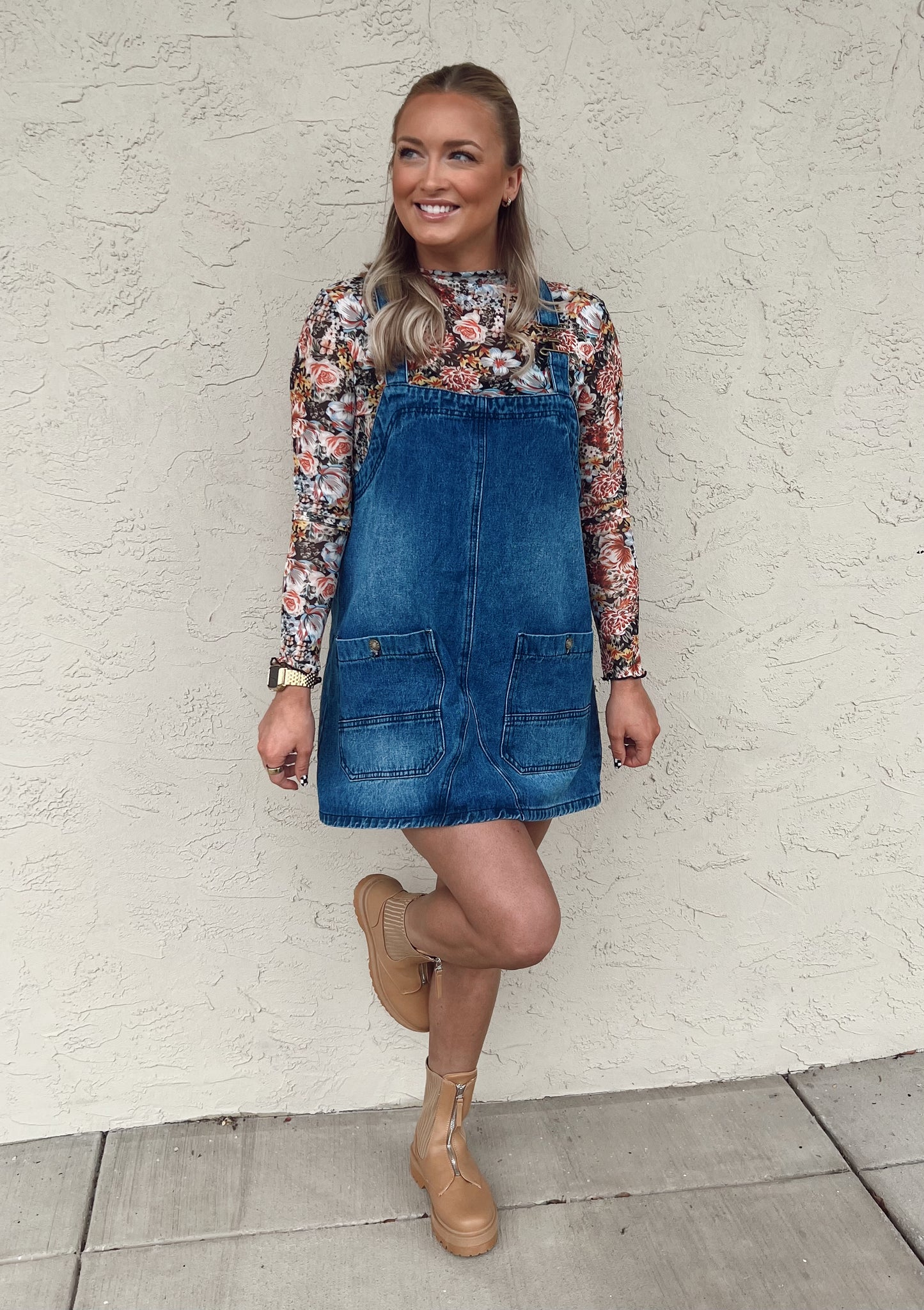 Mini Overall Dress