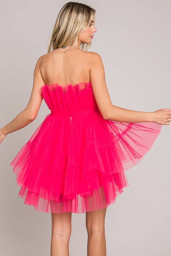 FSD80203-STK MESH TULLE TUBE DRESS 6PK UNIT PRICE $19