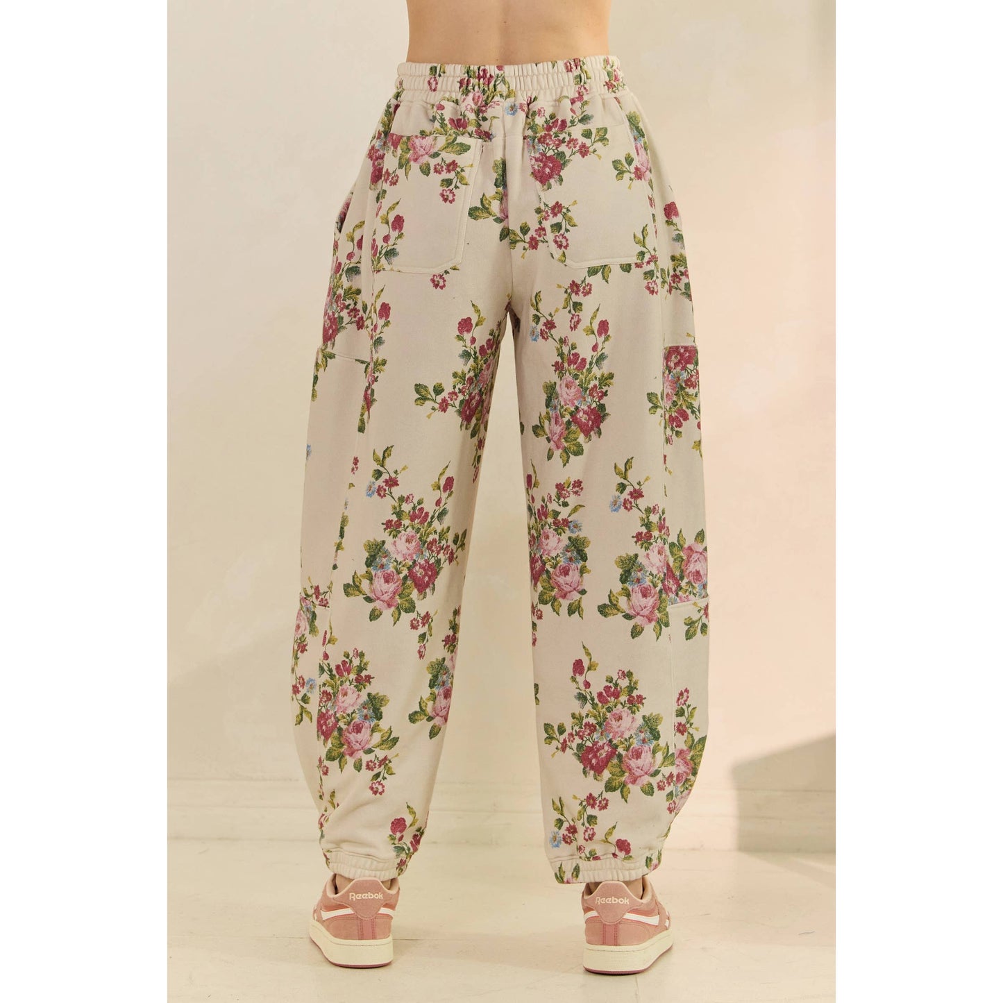 Soft Camo and Floral Joggers