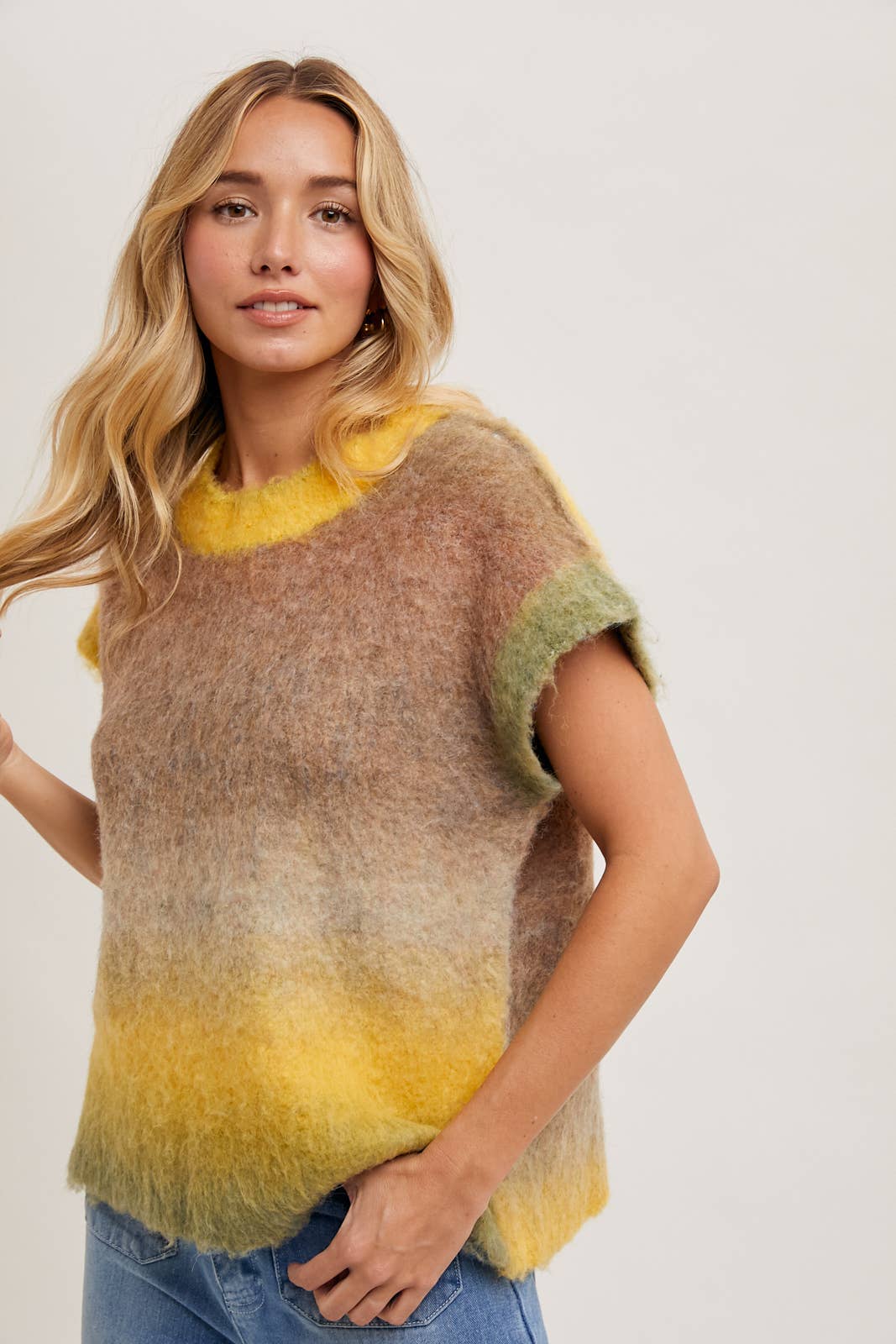 OBRE KNIT SWEATER VEST