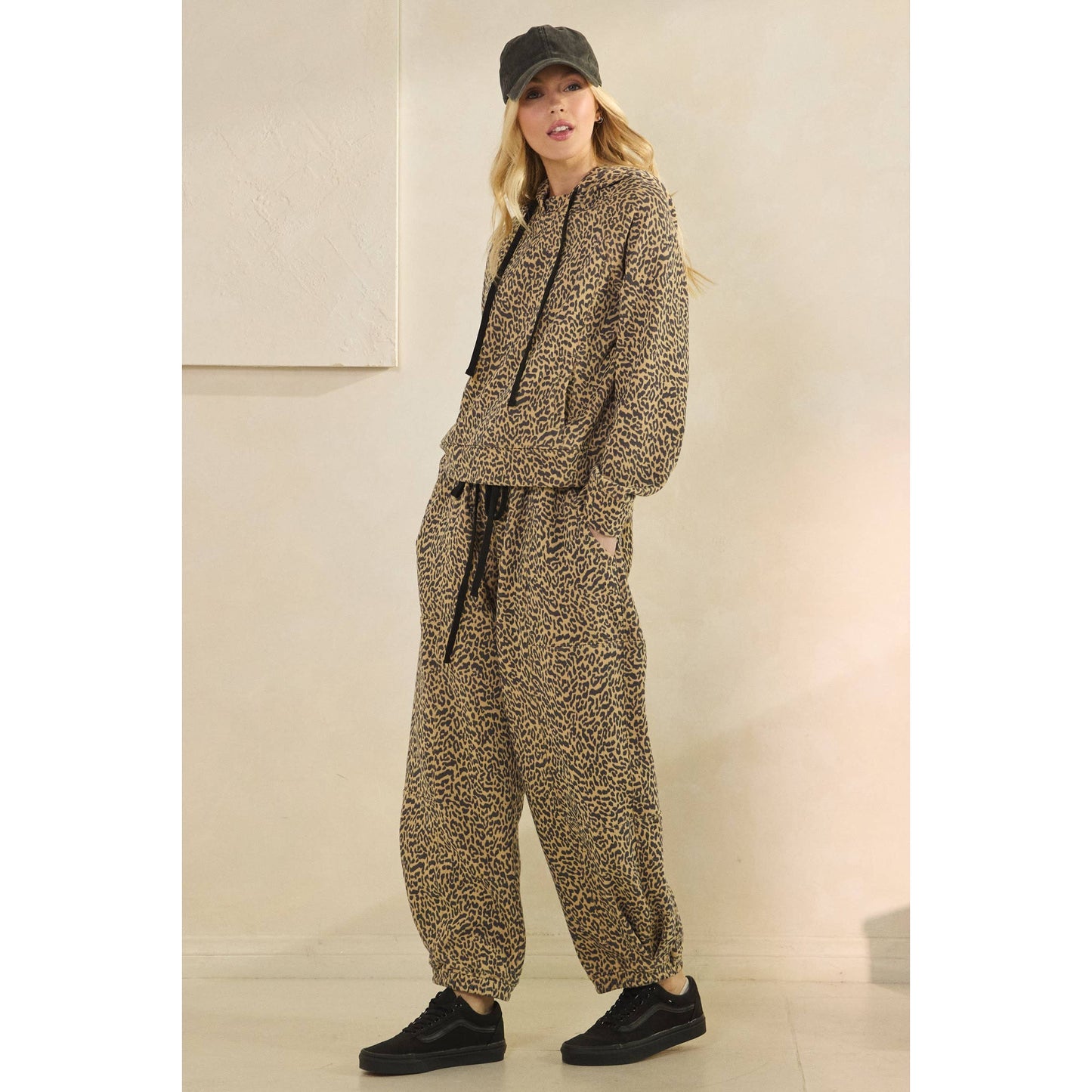 Soft Camo and Floral Joggers