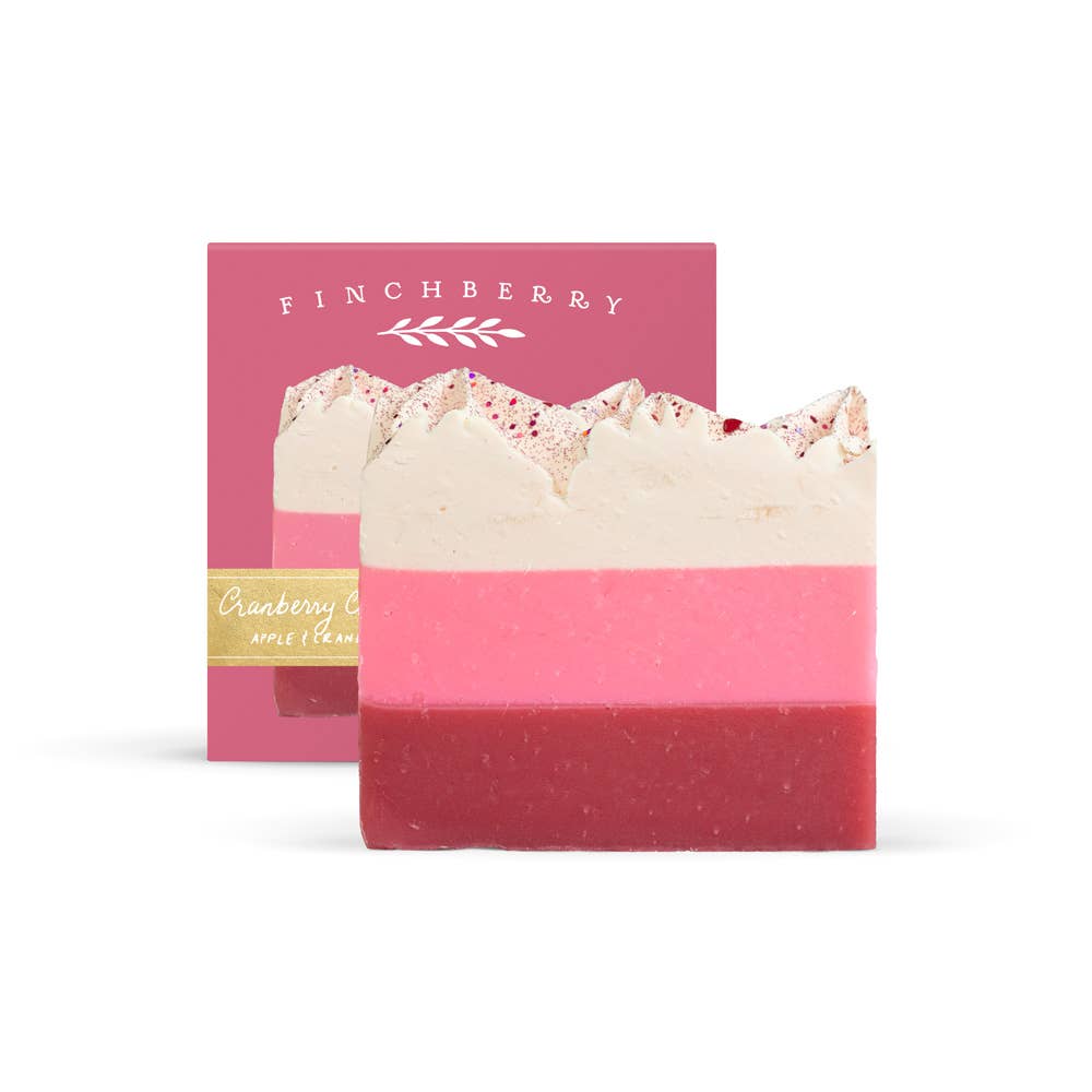 Holiday Cranberry Chutney Stocking Stuffer Vegan Boxed Soap