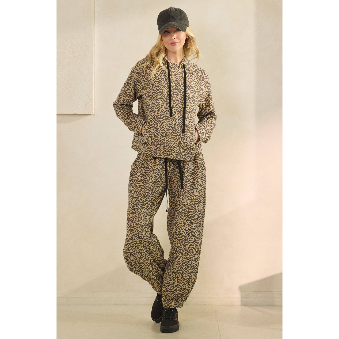 Soft Camo and Floral Joggers