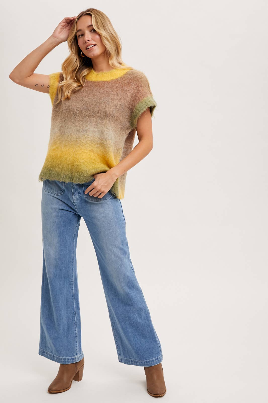OBRE KNIT SWEATER VEST