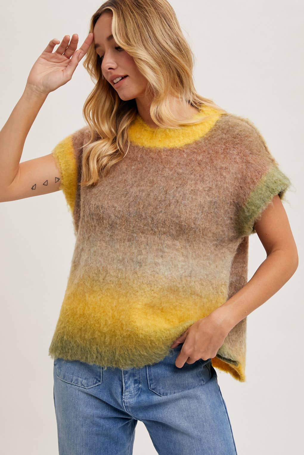 OBRE KNIT SWEATER VEST