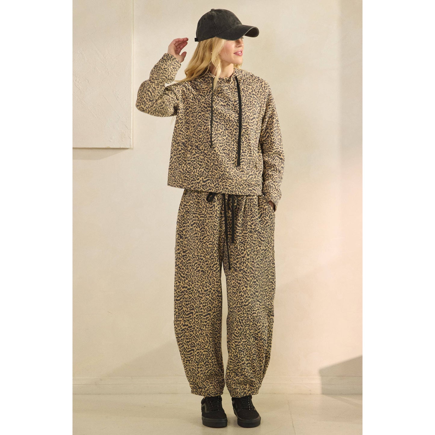 Soft Camo and Floral Joggers