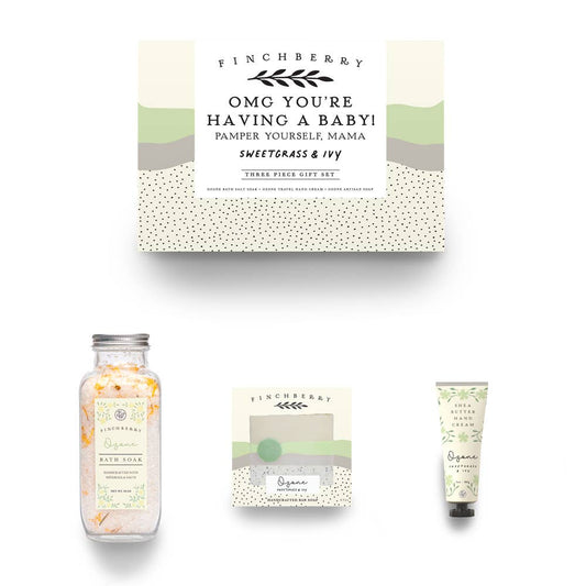 OMG You're Having A Baby 3 
Pc Baby Shower Gift Set for Moms