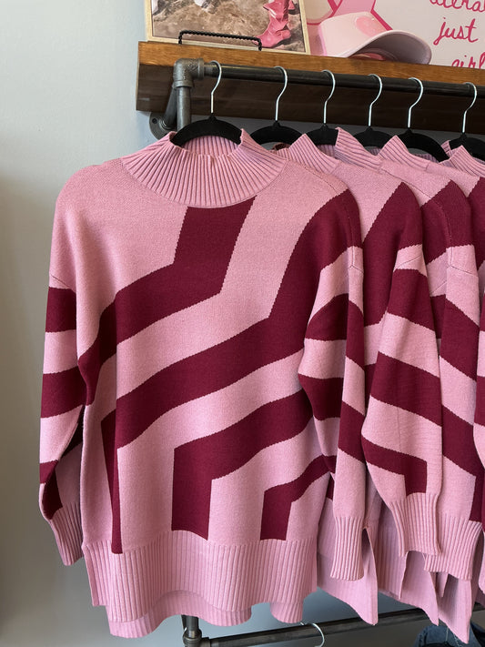 Mock Neck Sweaters