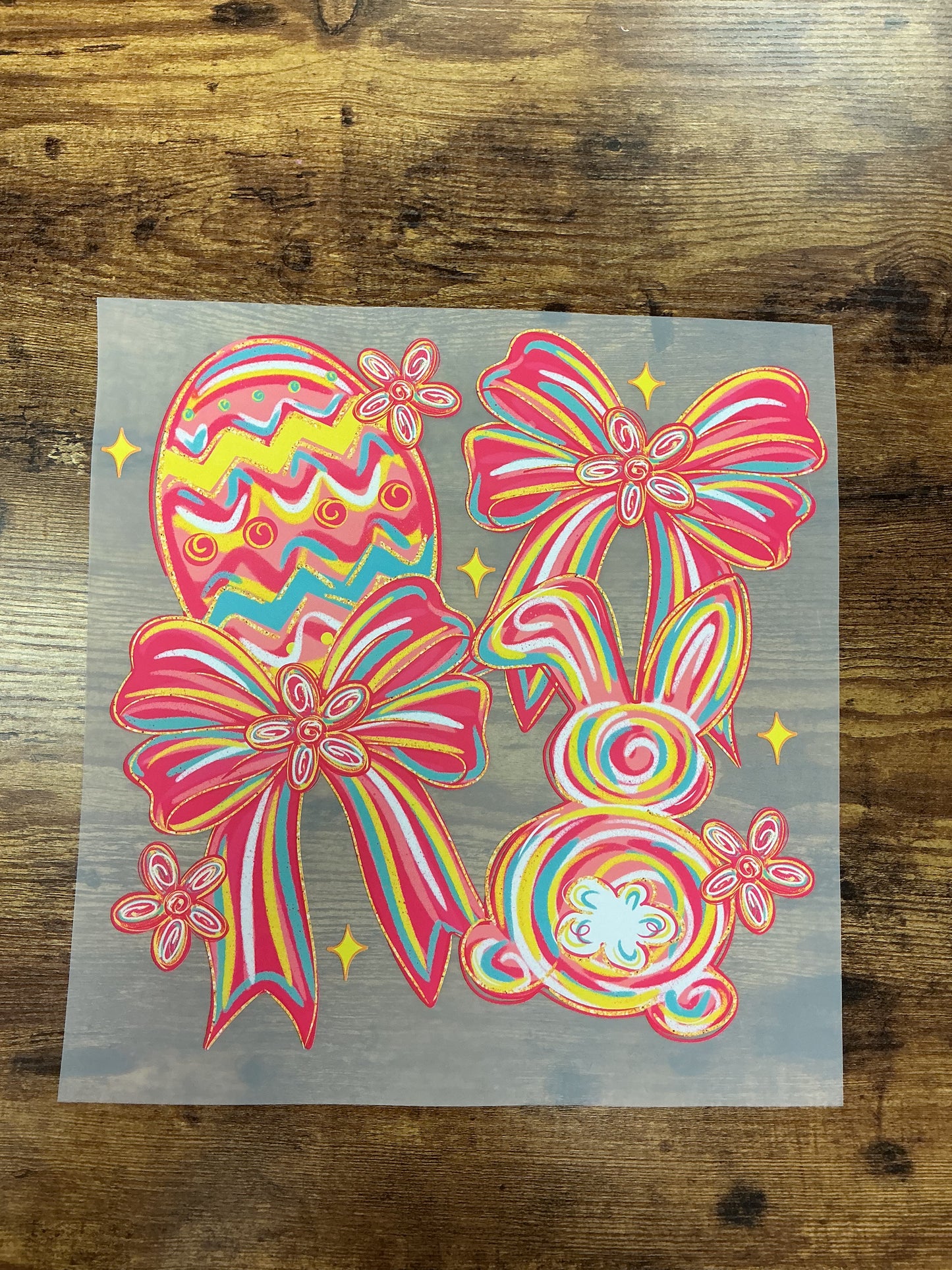 “Pink Bow and Bunny”