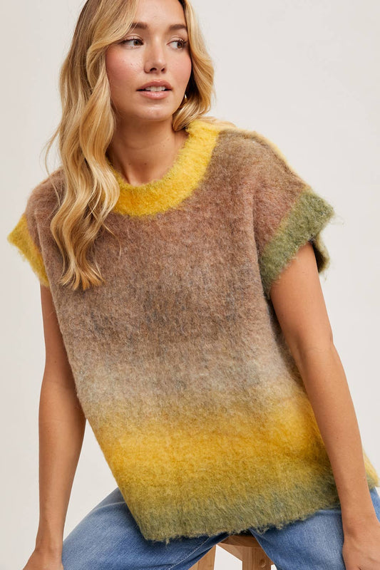 OBRE KNIT SWEATER VEST